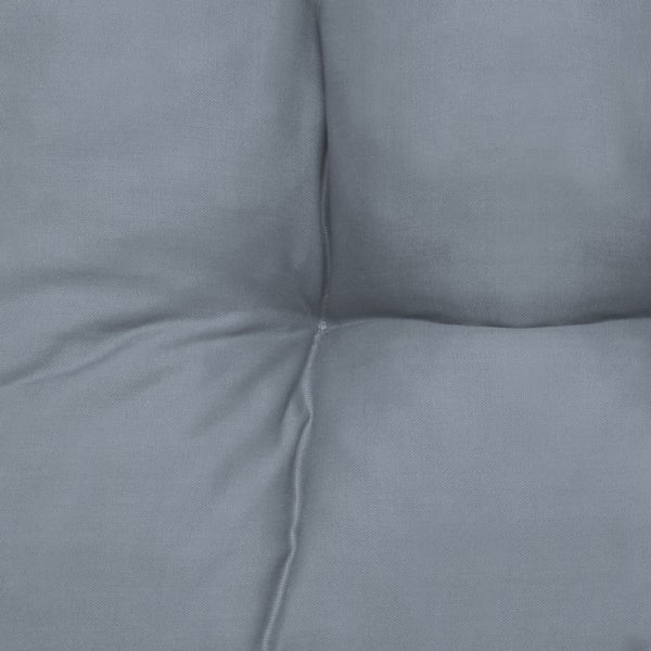 Beautissu Lisa Stuhlkissen 40x40x8cm Grau (4tlg)