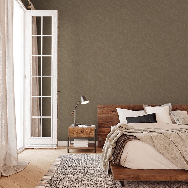 Tapete Gold Uni Modern für Wohnzimmer Schlafzimmer MADE IN GERMANY 10,05 x 0,53m