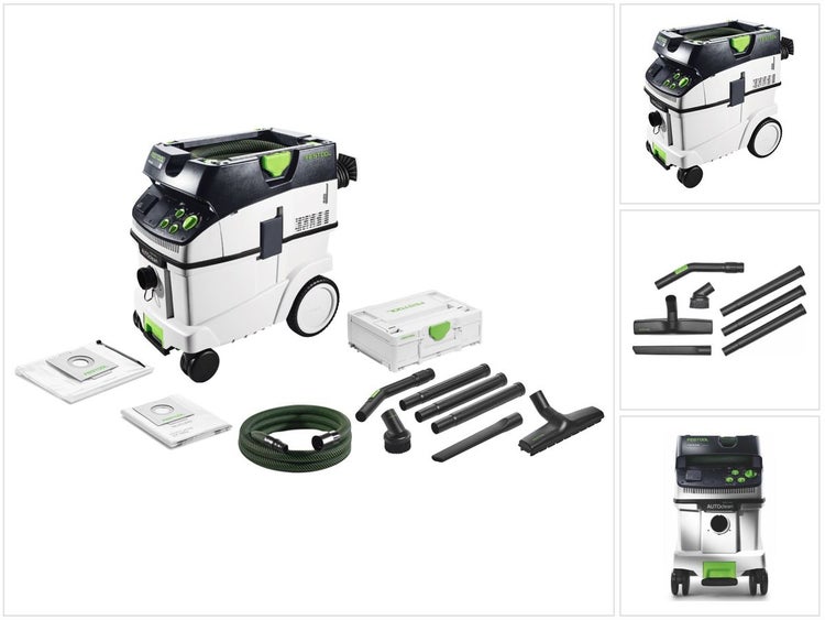 Festool CTM 36 E AC CLEANTEC Absaugmobil 36 l Staubkl. M + Reinigungsset RS-ST D 27/36-Plus im Systainer