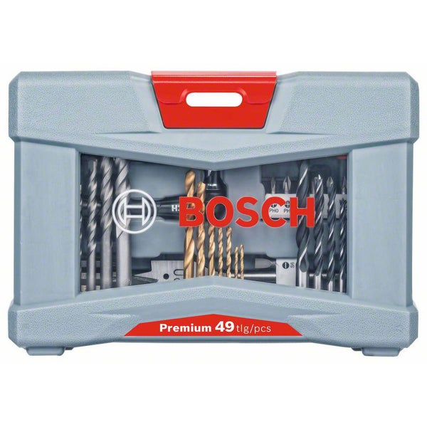 Bosch Premium 49-teiliges Bohrerset im Koffer