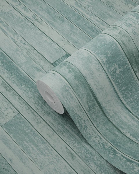 Tapetenrolle in Holzoptik