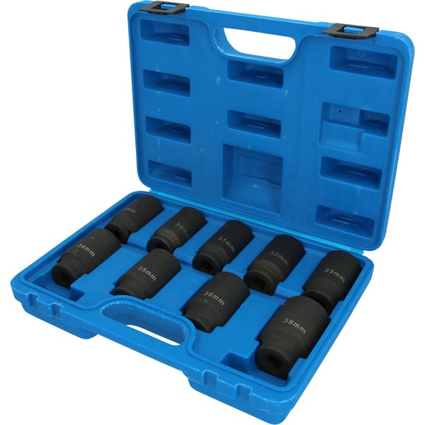 BRILLIANT TOOLS Antriebswellen-Stecknuss-Satz 9tlg. - BT671000