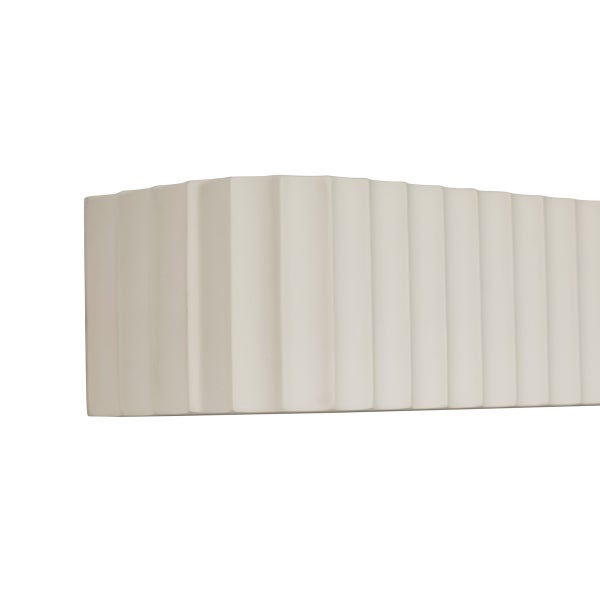 Dekorative Wandleuchte mit gerippter Oberfläche