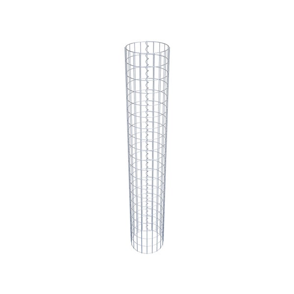 Gabionensäule Durchmesser 32 cm, MW 5 x 10 cm rund - Höhe: 2,00 m