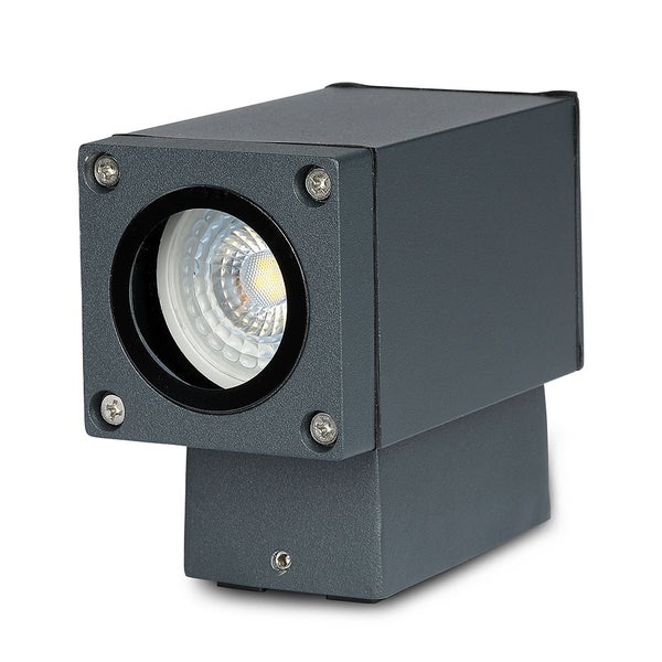 Quadratische Außenleuchte mit LED