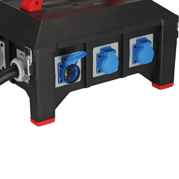 Brennenstuhl Stromverteiler mit CEE Stecker und Schutzkontaktsteckdosen