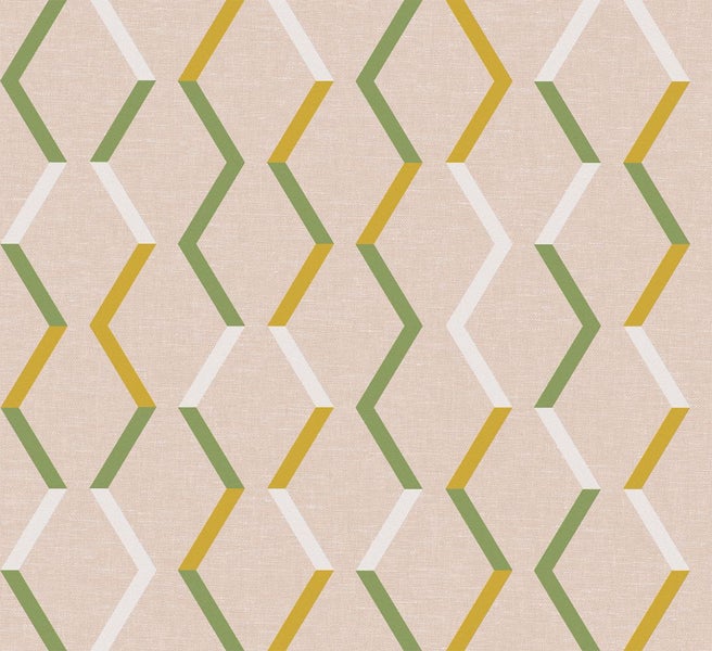 Masureel Tapete grafisches Motiv Beige - 70 cm x 10.05 m - 631774