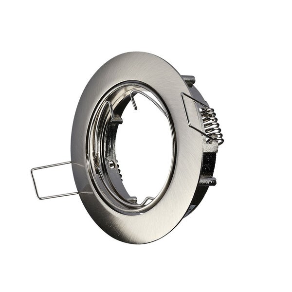 GU10 LED-Strahler - Einbaustrahler - Satiniert - Nickel - IP20