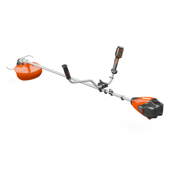 Freischneider mit Akku und Bedienelementen