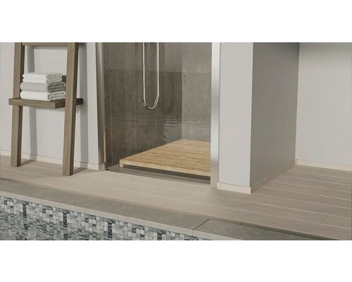 Sockelleiste PVC KU48L Eiche weiß 15x38,5x2400 mm