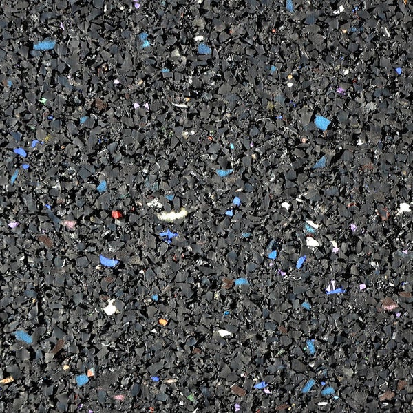 FLOORDIREKT Bautenschutzmatte - Gummigranulatmatte - Universal -  Reißfest & Schimmelresistent - 62,5 x 1000 x 1 cm