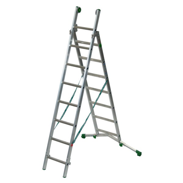 Facal Mehrzweckleiter SUPERPRIMA S600 2-teilig 7+8 Sprossen