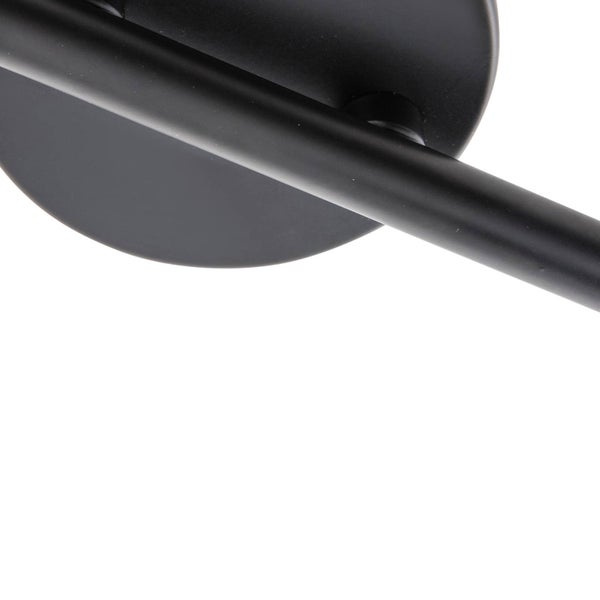 Detailansicht einer Leuchte mit runder Halterung