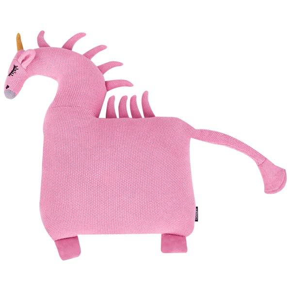Kinder Dekokissen Einhornmotiv Baumwolle rosa 45 x 45 cm 2er Set LAMMI