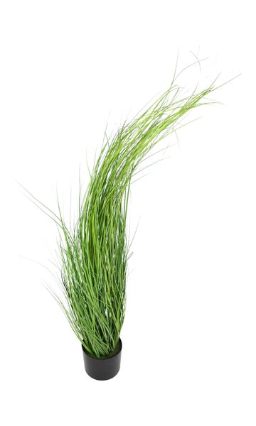FRANK FLECHTWAREN | Pflanze Gras, KUNSTSTOFF, ca. Höhe 120 cm