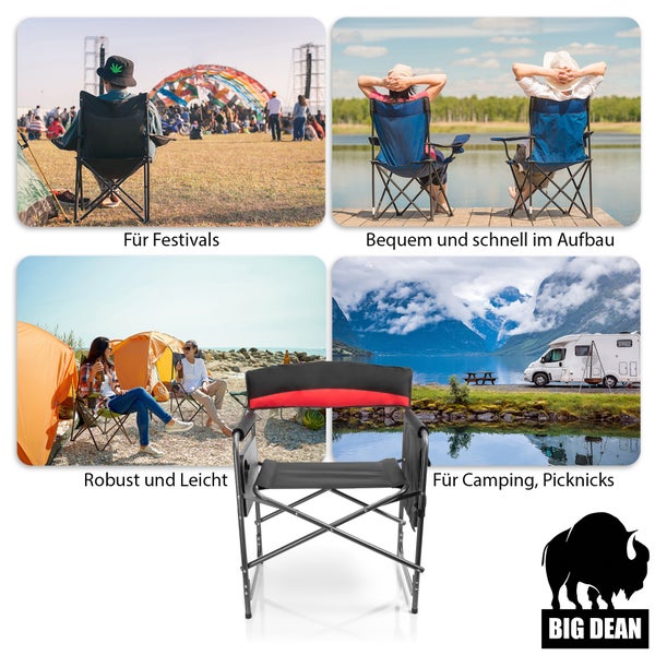 Verschiedene Einsatzbereiche von Faltstühlen