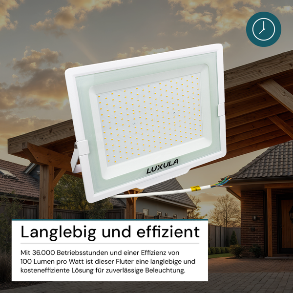 LED-Strahler für den Außenbereich mit hoher Lebensdauer und Energieeffizienz