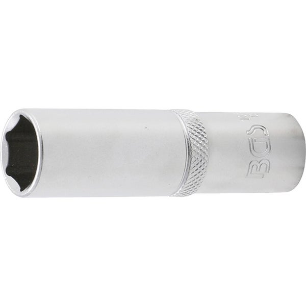 BGS Steckschlüssel-Einsatz Sechskant tief Antrieb Innenvierkant 12,5 mm (1/2) SW 16 mm - 10556