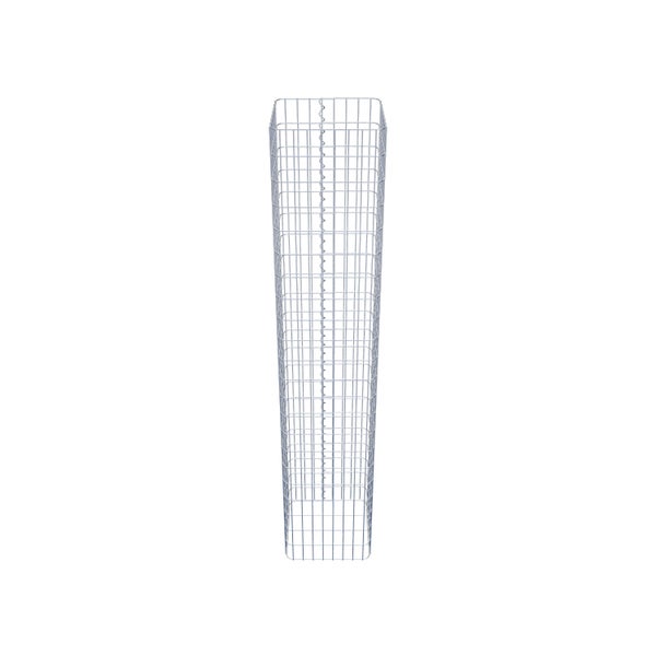 Gabionensäule 42 x 42 cm, MW 5 x 10 cm eckig - Höhe: 2,20 m