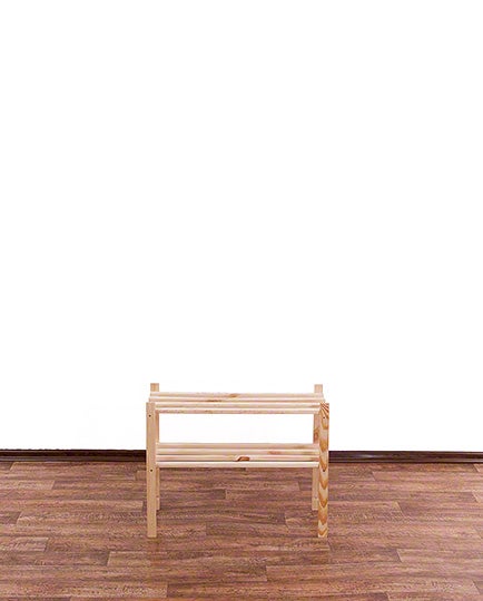 PROREGAL Holzregal Timbercraft HxBxT 50 x 65 x 28,5 cm Fachlast 35 kg 2 Fachboden 1,4 cm Dickes Kiefernholz Natur