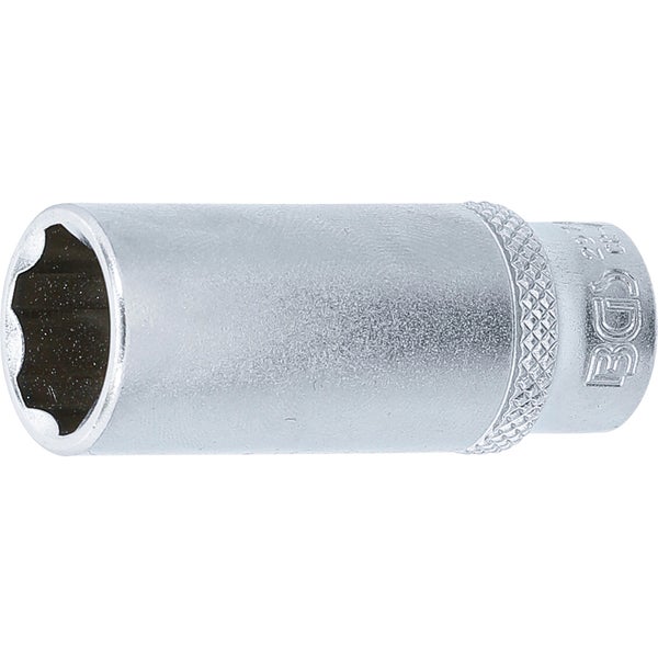 BGS Steckschlüssel-Einsatz Super Lock tief Antrieb Innenvierkant 6,3 mm (1/4) SW 14 mm - 2974