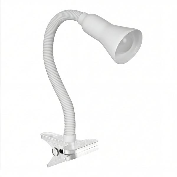 Klemmleuchte mit flexiblem Arm