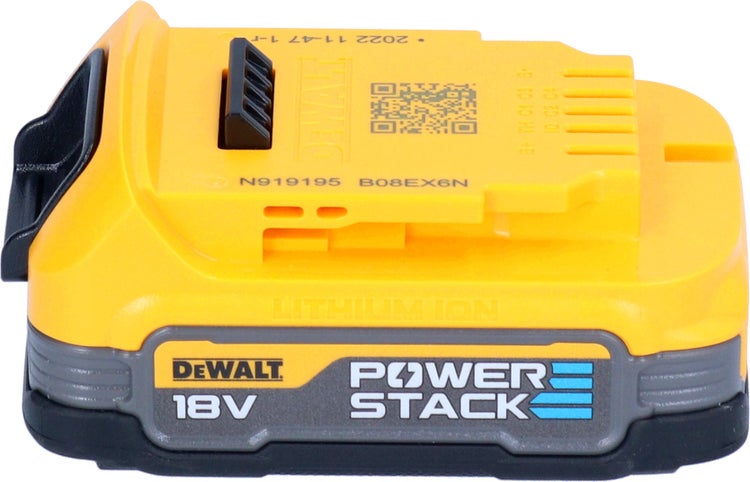 DeWalt 18 Volt Powerstack Lithium-Ionen-Akku für Elektrowerkzeuge.