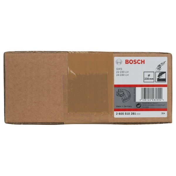 Verpackungskarton für Bosch GWS 22-230 LVI und 24-230 LVI Winkelschleifer mit 230 mm Durchmesser