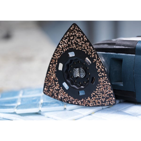 Bosch Expert Sanding Plate MAVZ 116 RT2 Starlock Max Schleifplatte für Multifunktionswerkzeuge 116 mm - 2608900052