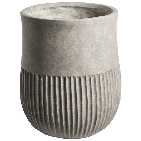 Technische Zeichnung eines Pflanzgefäßes mit Maßangaben