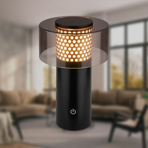 LED Tischlampe Akku LED Tischleuchte Kabellos Dimmbar Touch Outdoor Warmweiß