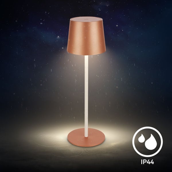 LED Tischlampe Akku LED Tischleuchte Dimmbar Kabellos Touch Aussen/Innen