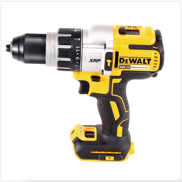 DeWalt Akku-Schlagbohrschrauber 18 Volt bürstenlos XRP mit Schnellspannbohrfutter und ergonomischem Griff.