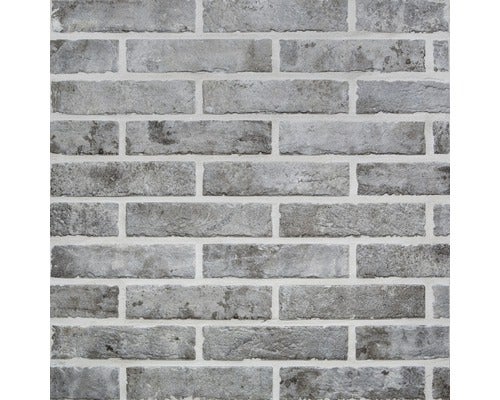 Brickfliese Brique Indus grau 6x25 cm