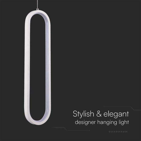 Ovale LED-Hängeleuchte