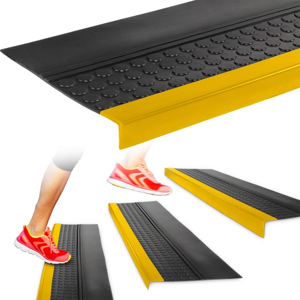 Abbildung von Treppenkantenprofilen zur Trittsicherheit