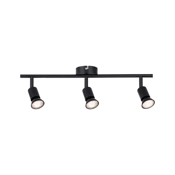 Spotlight Carolina GU10 230V max. 3x10W dimmbar Schwarz matt