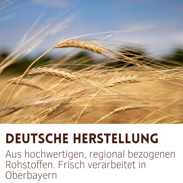 Feld mit Getreideähren, deutsche Herstellung