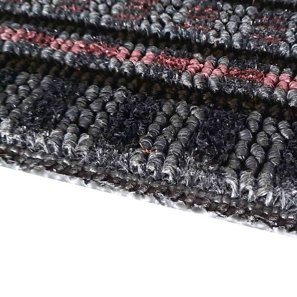 Detailaufnahme einer Fußmatte mit textilem Flor