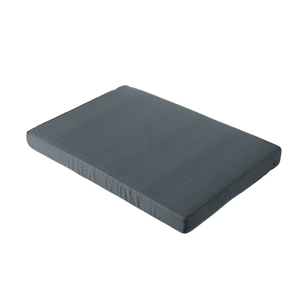 Lounge Sitzkissen Basic grau - ca. 120x80 cm