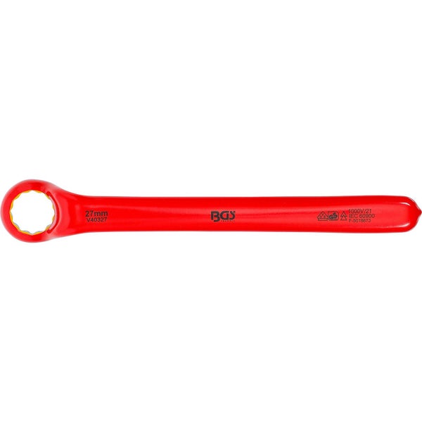 BGS VDE-Einringschlüssel tief gekröpft SW 27 mm - 72027