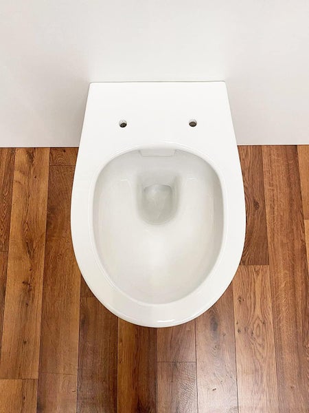 Wand-WC ADOB Tiefspüler ohne Spülrand wassersparend inkl. Schallschutzmatte ohne WC-Sitz