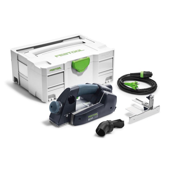 Festool Elektrohobel EHL 65 EQ Set mit Zubehör und Transportkoffer