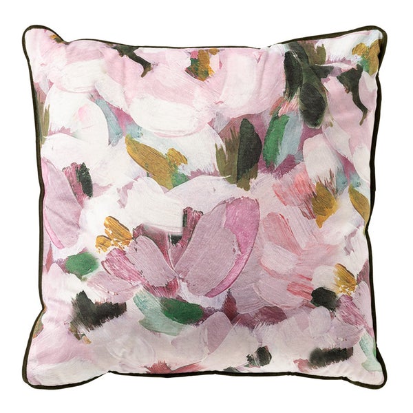 Lilianne Kissenbezug - Mit Blumenmuster 45x45 cm, Grün