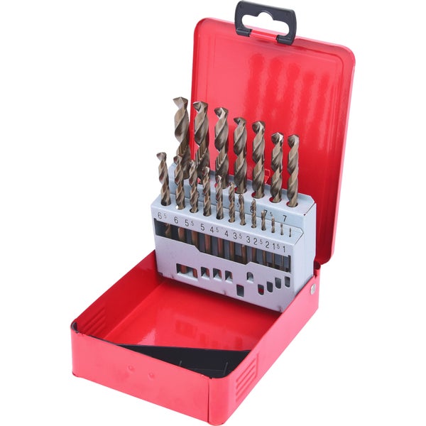 Bohrer Set im Metallkoffer