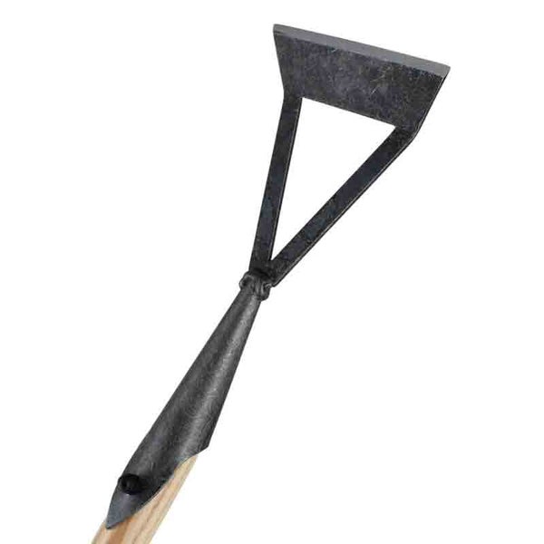 Gartenhacke mit dreieckiger Klinge zur Gartenarbeit