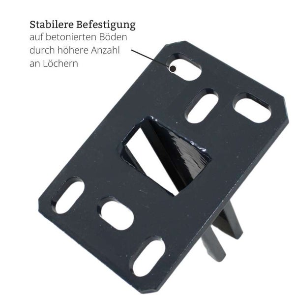 Bodenbefestigung mit Löchern für Betonböden