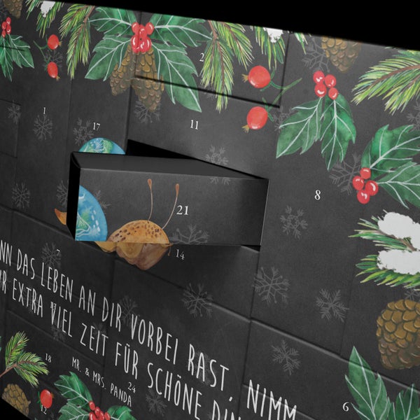 Mr. & Mrs. Panda Befüllbarer Adventskalender Schnecke Sir - Schwarz
