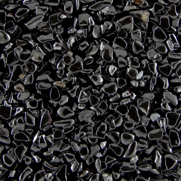 Terralith Edelsteinteppich Hämatit / Nero  1 qm -außen-