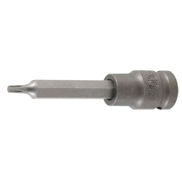 BGS Kraft-Bit-Einsatz Länge 100 mm Antrieb Innenvierkant 12,5 mm (1/2) T-Profil (für Torx) T25 - 5470